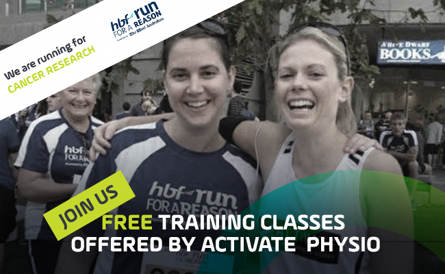 Activate Physio’s HBF Run For a Reason 2016 Training Program