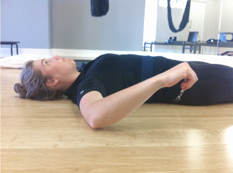 Tight posterior capsule shoulder | Activate Physio | FlyGym | Pilates